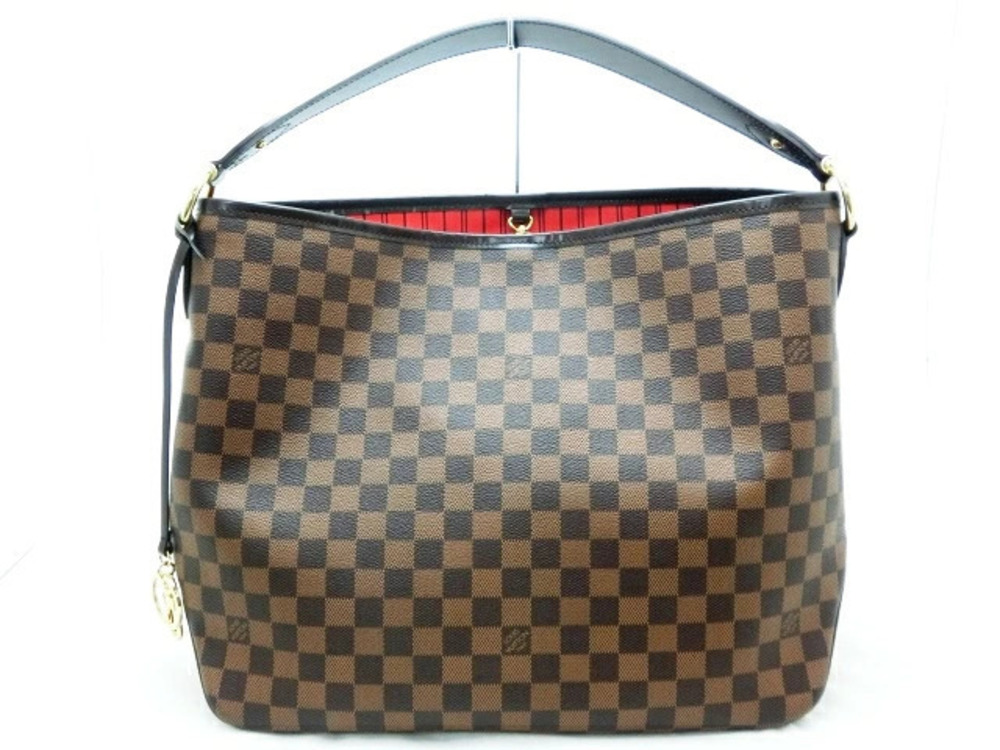 Louis Vuitton Bag Delightful Damier Shoulder Brown